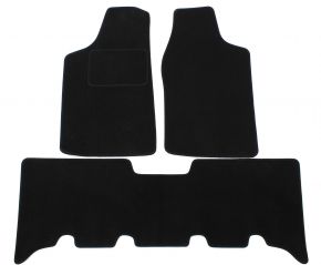 Alfombrillas de coche a medida de moqueta para Opel Frontera 1999-2004 (3 piezas)