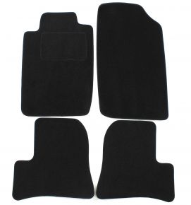 Alfombrillas de coche a medida de moqueta para Peugeot 206 1998-2005 (4 piezas)