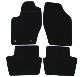 Alfombrillas de coche a medida de moqueta para Citroen C4 2004-2012 (4 piezas)