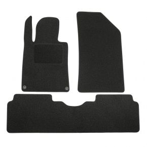 Alfombrillas de coche a medida de moqueta para Peugeot 508 2010-2016 (3 piezas)