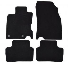 Alfombrillas de coche a medida de moqueta para Renault Kadjar 2015- (4 piezas)