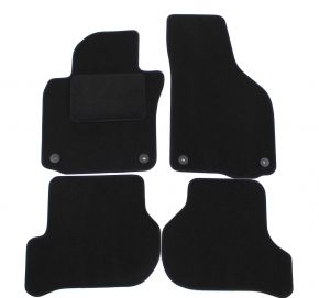 Alfombrillas de coche a medida de moqueta para Volkswagen Golf VI 2009-2013 (4 piezas)
