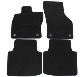 Alfombrillas de coche a medida de moqueta para Skoda Superb III 2015-2023 (4 piezas)