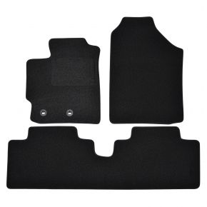 Alfombrillas de coche a medida de moqueta para Toyota Yaris 2011-2019 (3 piezas)