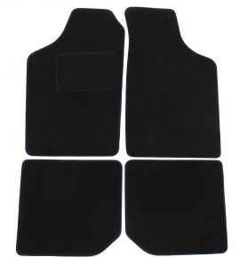 Alfombrillas de coche a medida de moqueta para Volkswagen Polo 1990-1994 (4 piezas)