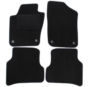 Alfombrillas de coche a medida de moqueta para Seat Ibiza 6J 2008-2017 (4 piezas)