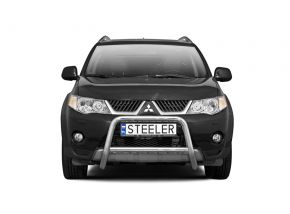 Bullbar delanteros Steeler para Mitsubishi Outlander 2007-2010 Modelo A