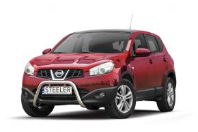 Bullbar delanteros Steeler para Nissan Qashqai 2010-2013 Modelo U