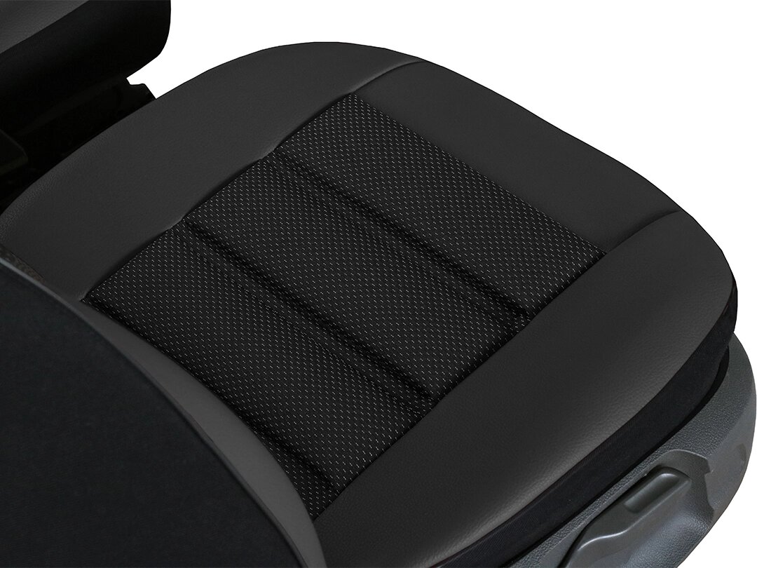 Detalle de la base de asiento de la funda GT Ergonomic