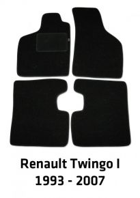 Alfombrillas de velours para Renault Twingo I, 1993-2006