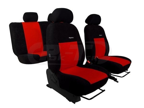 VW T5 6 asientos 2+1 y 2+1 2003-2015 cubiertas de asiento de tela a medida hecho a la medida