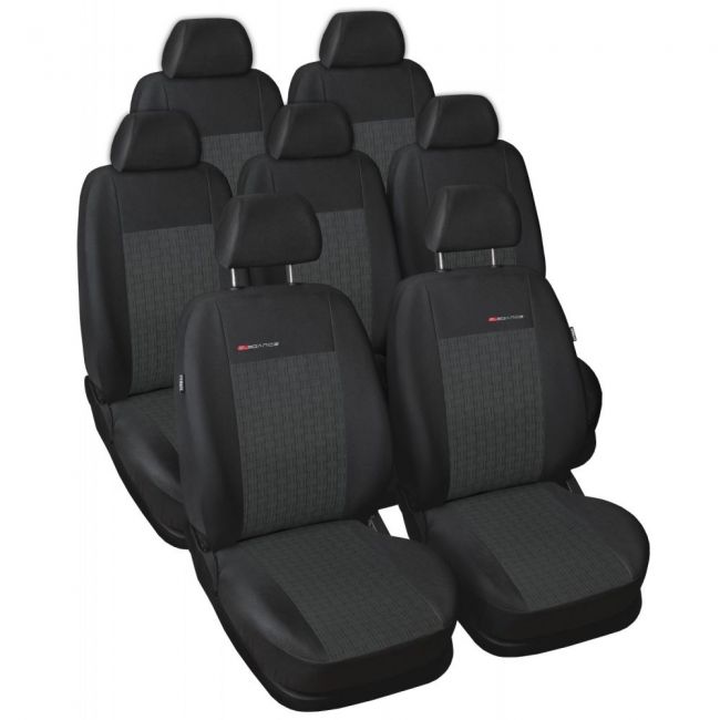 2 Piezas Negro Confort Acolchado Fundas de Asiento para Mercedes Axor Atego
