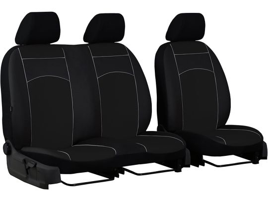 Para TGE Man 2017-2020 referencias ya fundas para asientos negro delante 1 sede 